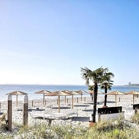 Ostseecamp Luebecker Bucht Haffhuus51 Mit Kostenfreier Saunanutzung シャルボイツ